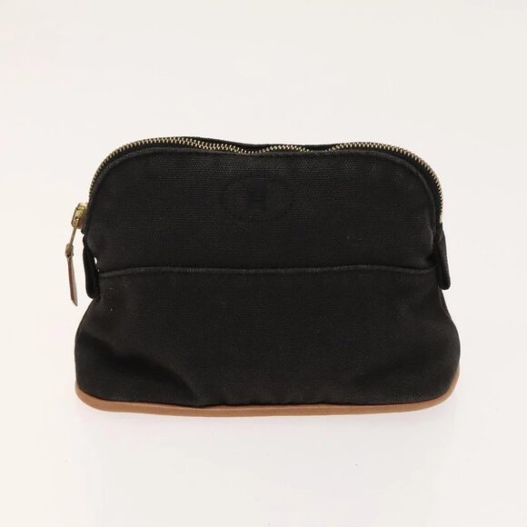HERMES Bolide Pouch Canvas 2Set Black Auth - Picture 7 of 15